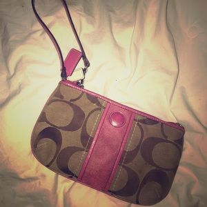 Coach wristlet